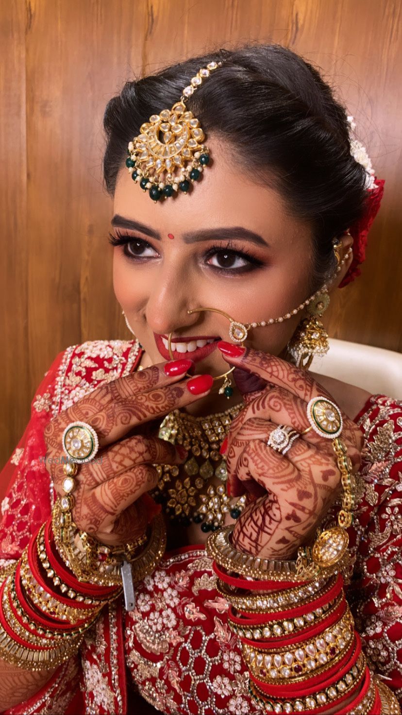 Photo From Lock down Bride Sweety - By Makeup by Simran Mahajan