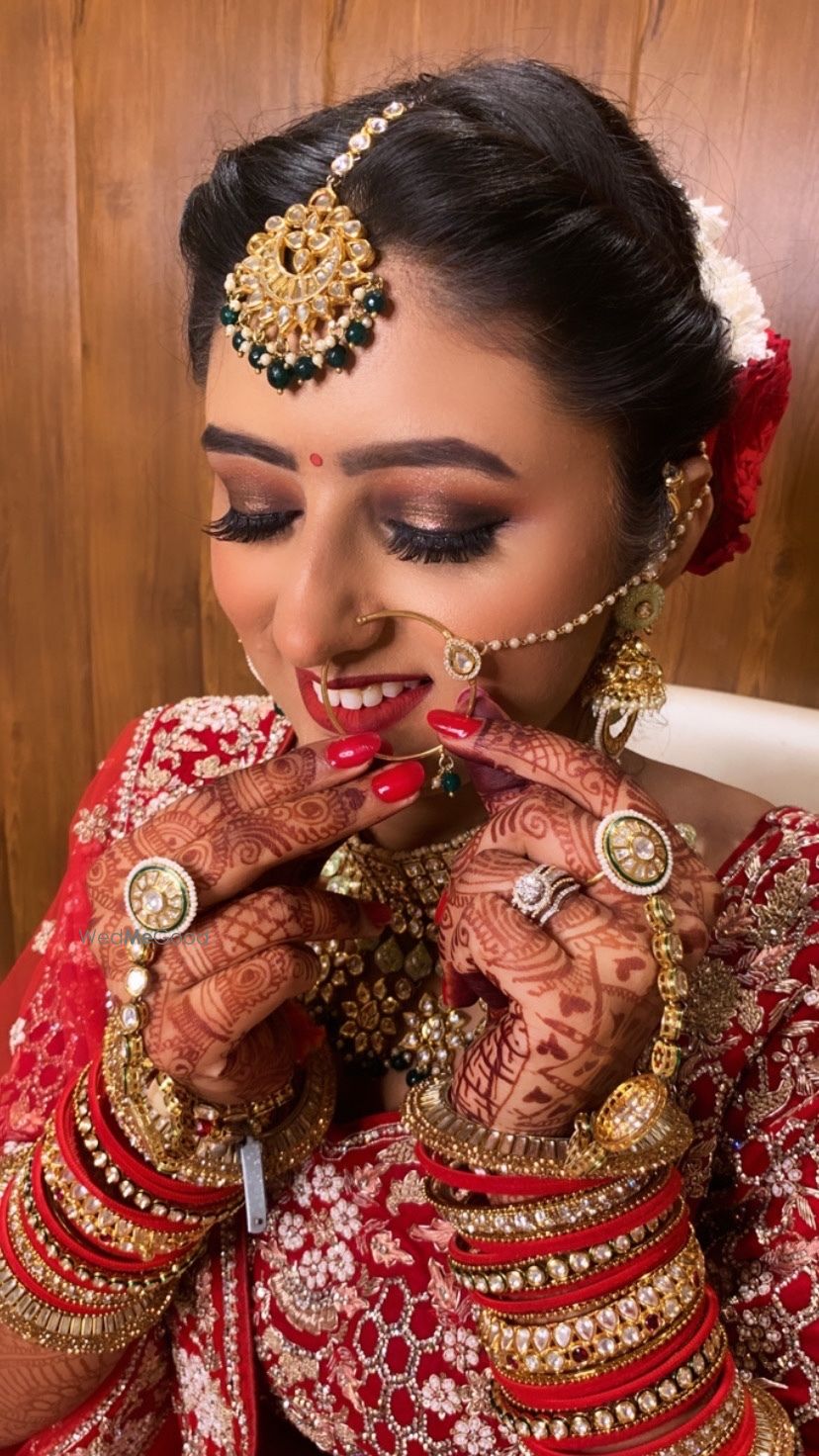 Photo From Lock down Bride Sweety - By Makeup by Simran Mahajan