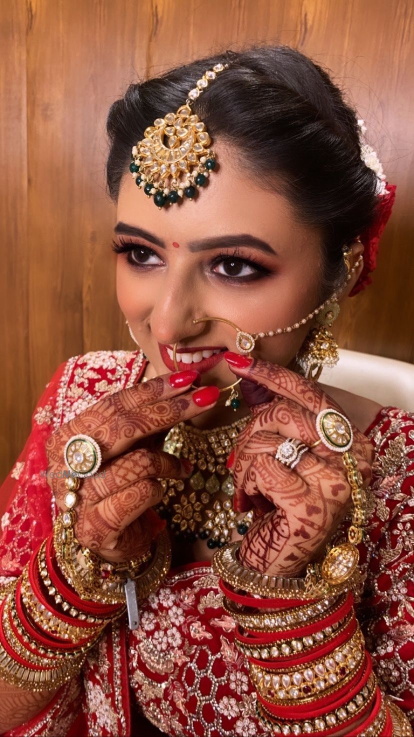 Photo From Lock down Bride Sweety - By Makeup by Simran Mahajan