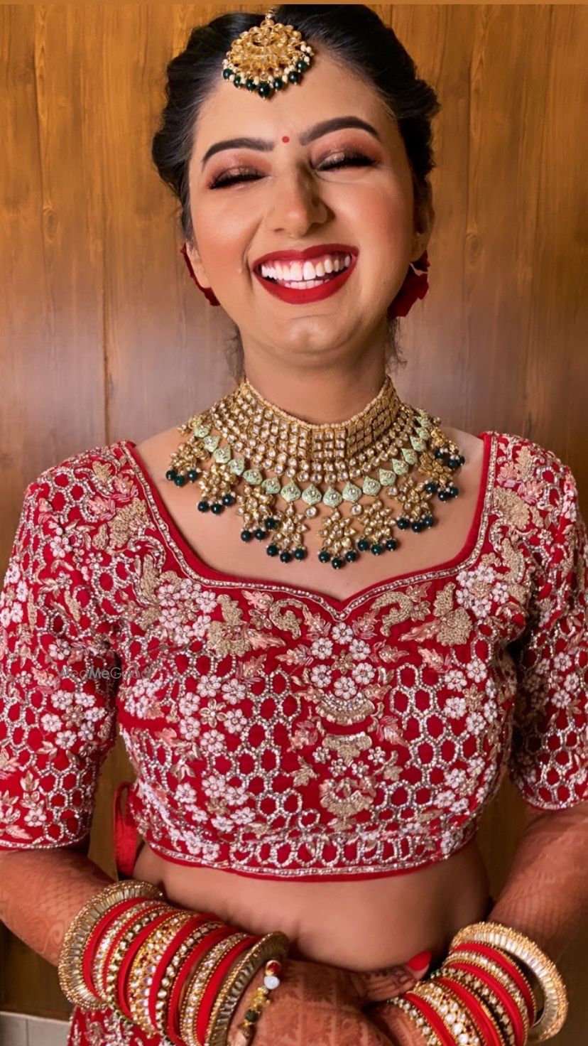 Photo From Lock down Bride Sweety - By Makeup by Simran Mahajan