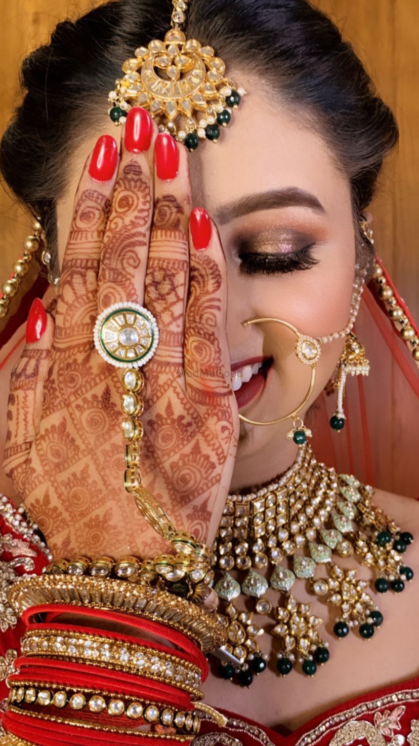 Photo From Lock down Bride Sweety - By Makeup by Simran Mahajan