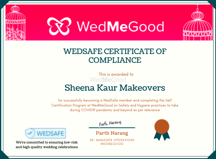 Photo From WedSafe - By Sheena Kaur Makeovers