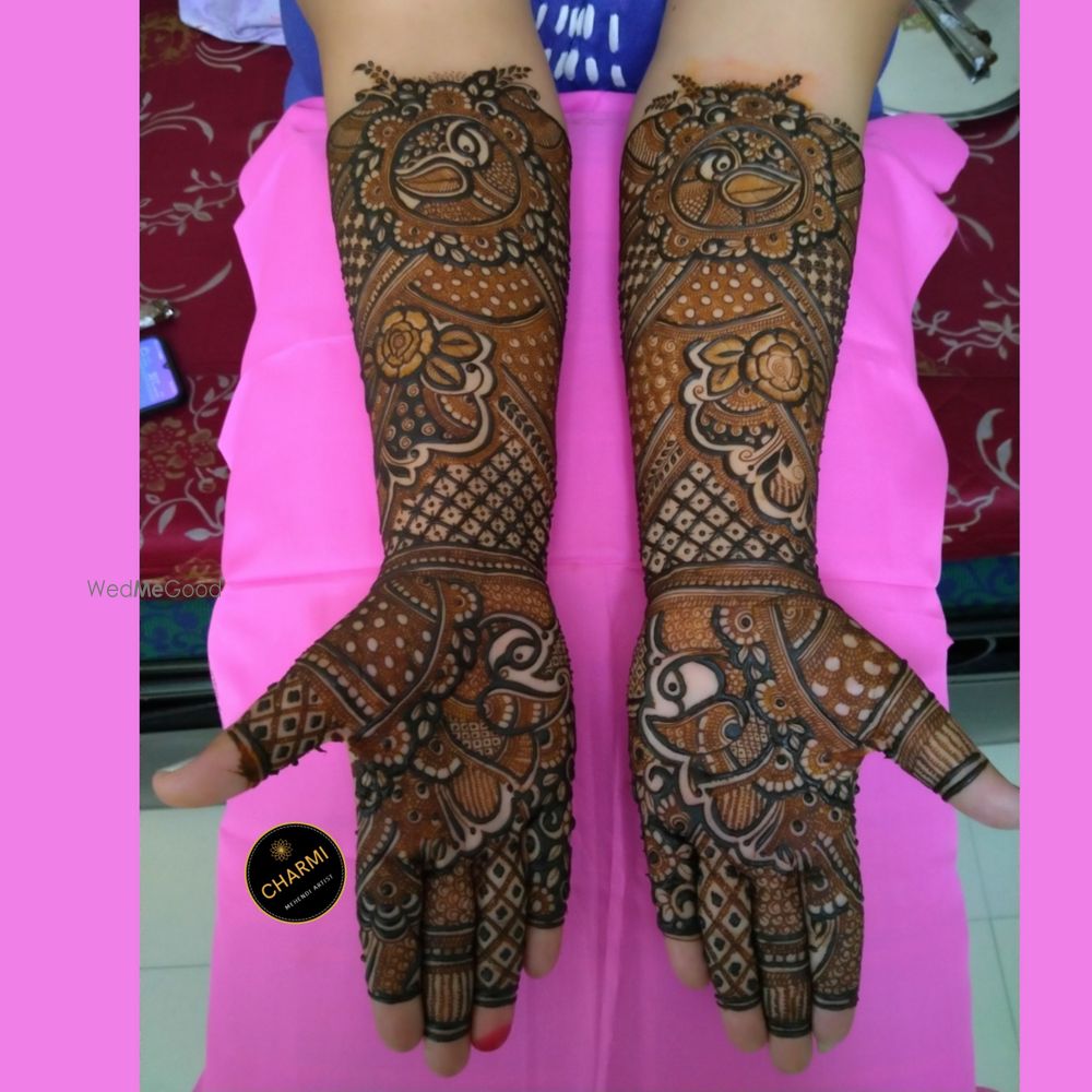 Photo From beautiful lockdown bride - By Charmi Goswami Mehendi Artist