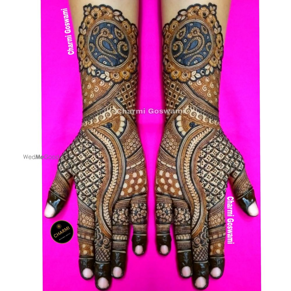 Photo From beautiful lockdown bride - By Charmi Goswami Mehendi Artist