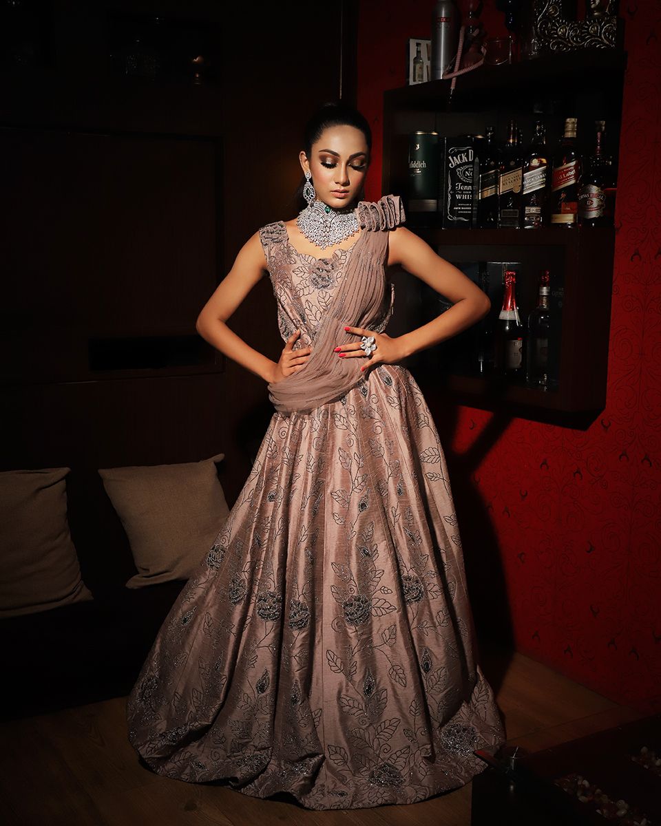 Photo From Cocktail Gowns - By Rang Bandhej