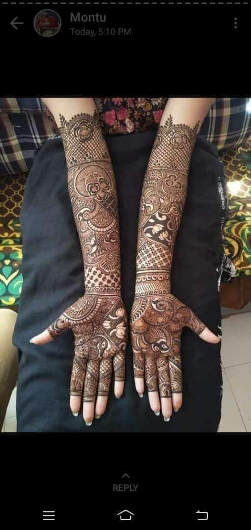 Photo From bridal mehndi - By Arj Makeover