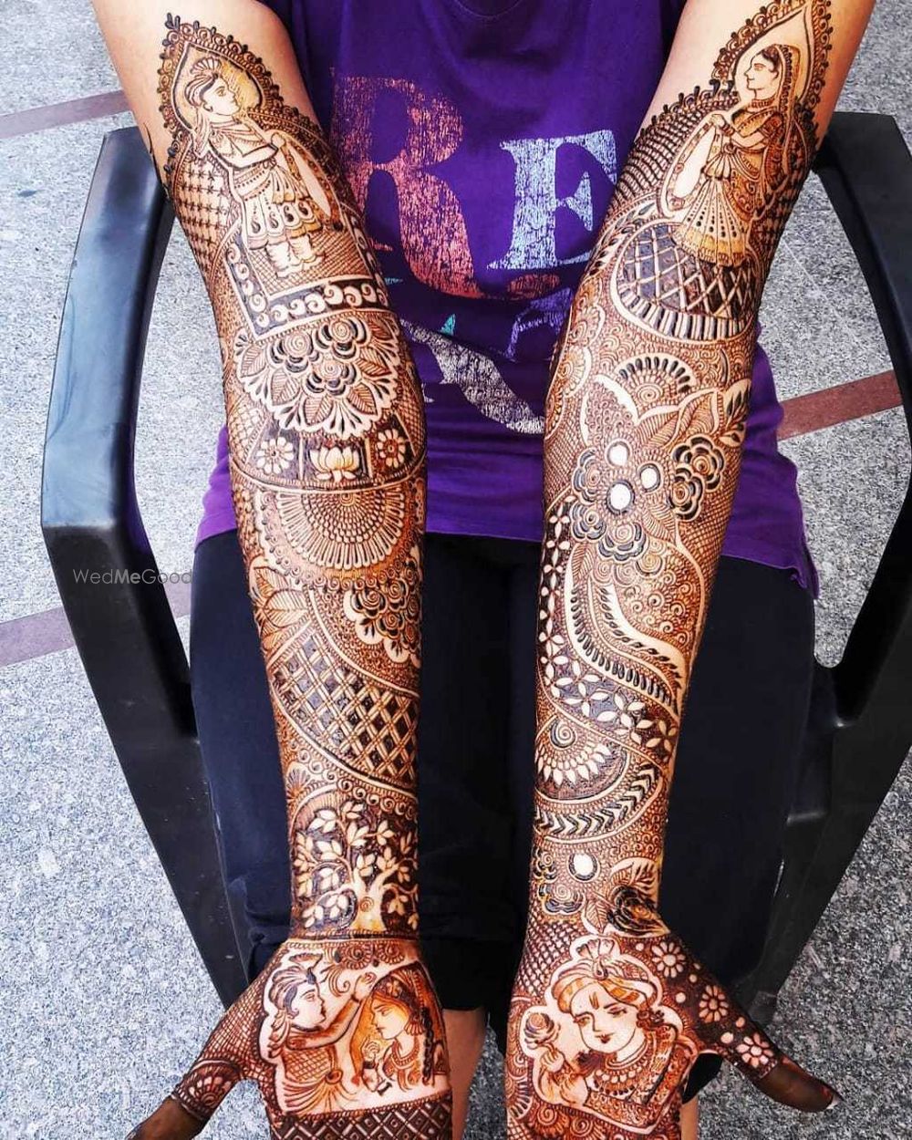 Photo From bridal mehndi - By Arj Makeover