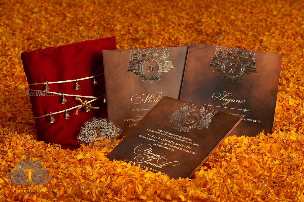 Photo From Divya & Janesh - By Turmeric Ink Invitations and Stationery