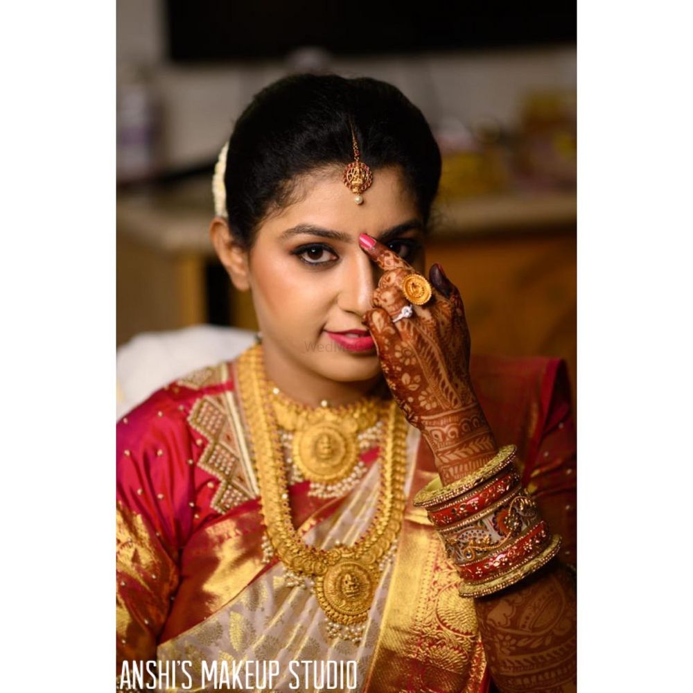 Photo From Shruthi weds Vamshi  - By Anshi's Makeup Studio