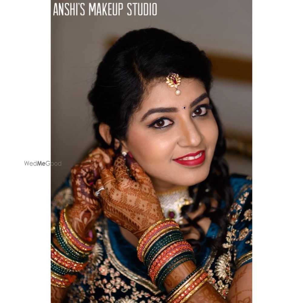 Photo From Shruthi weds Vamshi  - By Anshi's Makeup Studio