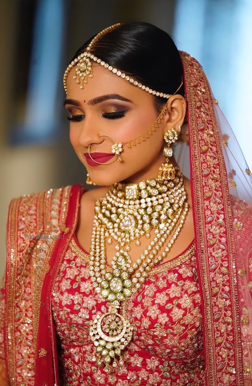 Photo From arnima Jindal wedding looks  - By Loose Powder Makeups