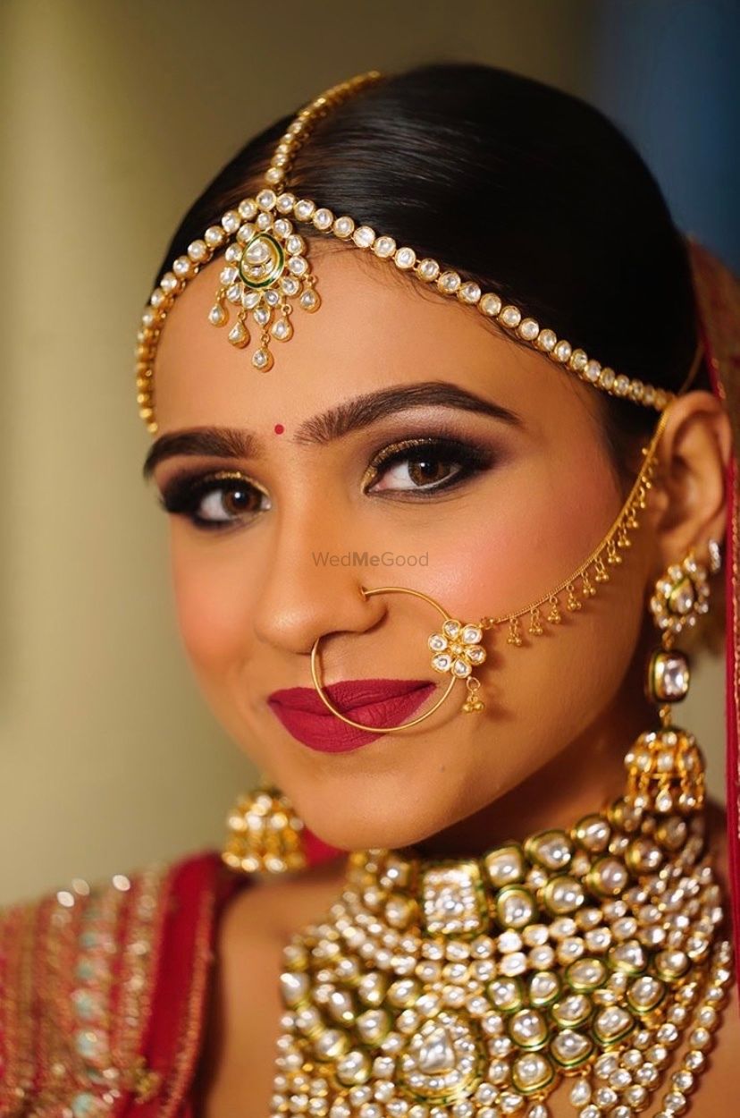 Photo From arnima Jindal wedding looks  - By Loose Powder Makeups