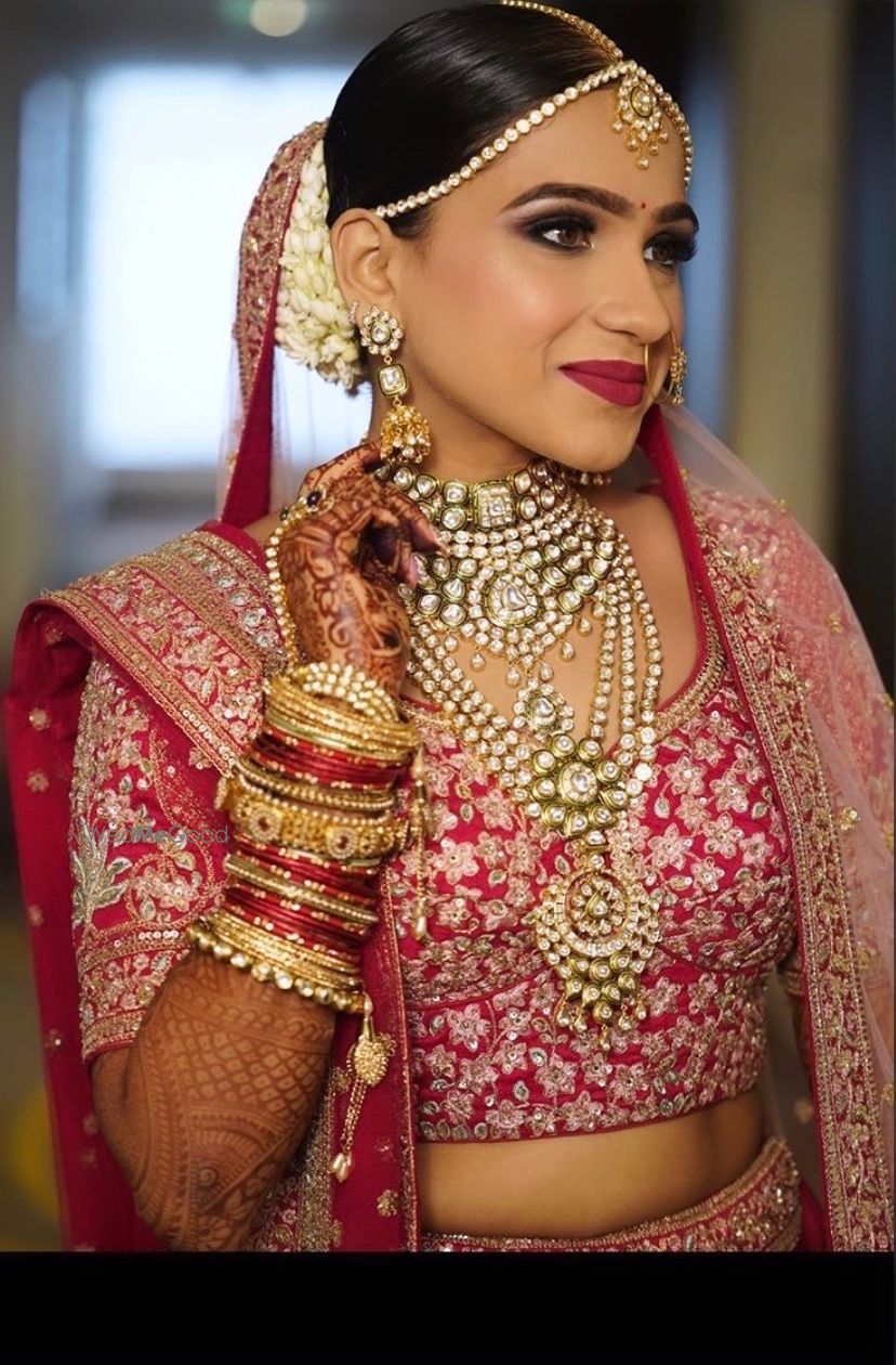 Photo From arnima Jindal wedding looks  - By Loose Powder Makeups