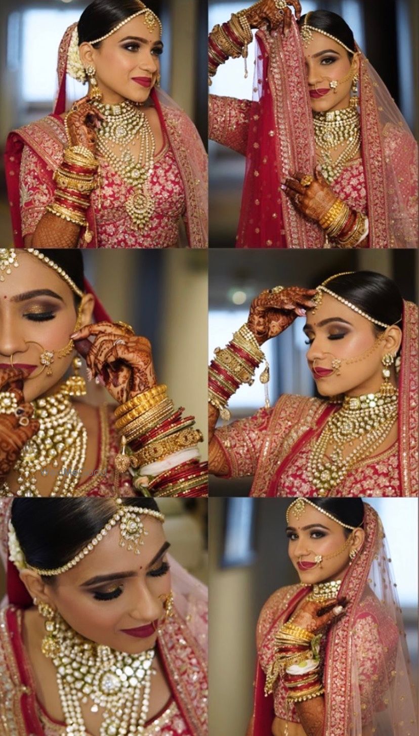 Photo From arnima Jindal wedding looks  - By Loose Powder Makeups