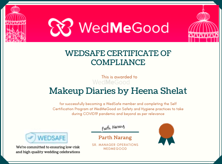 Photo From WedSafe - By Makeup Diaries by Heena Shelat