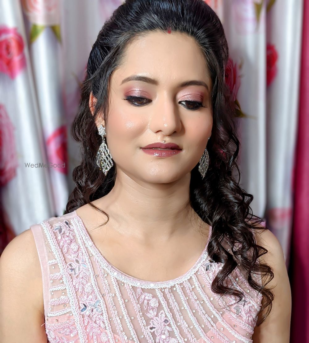 Photo From Bridal Engagement Reception Makeup - By Nikita Kaushik Makeovers