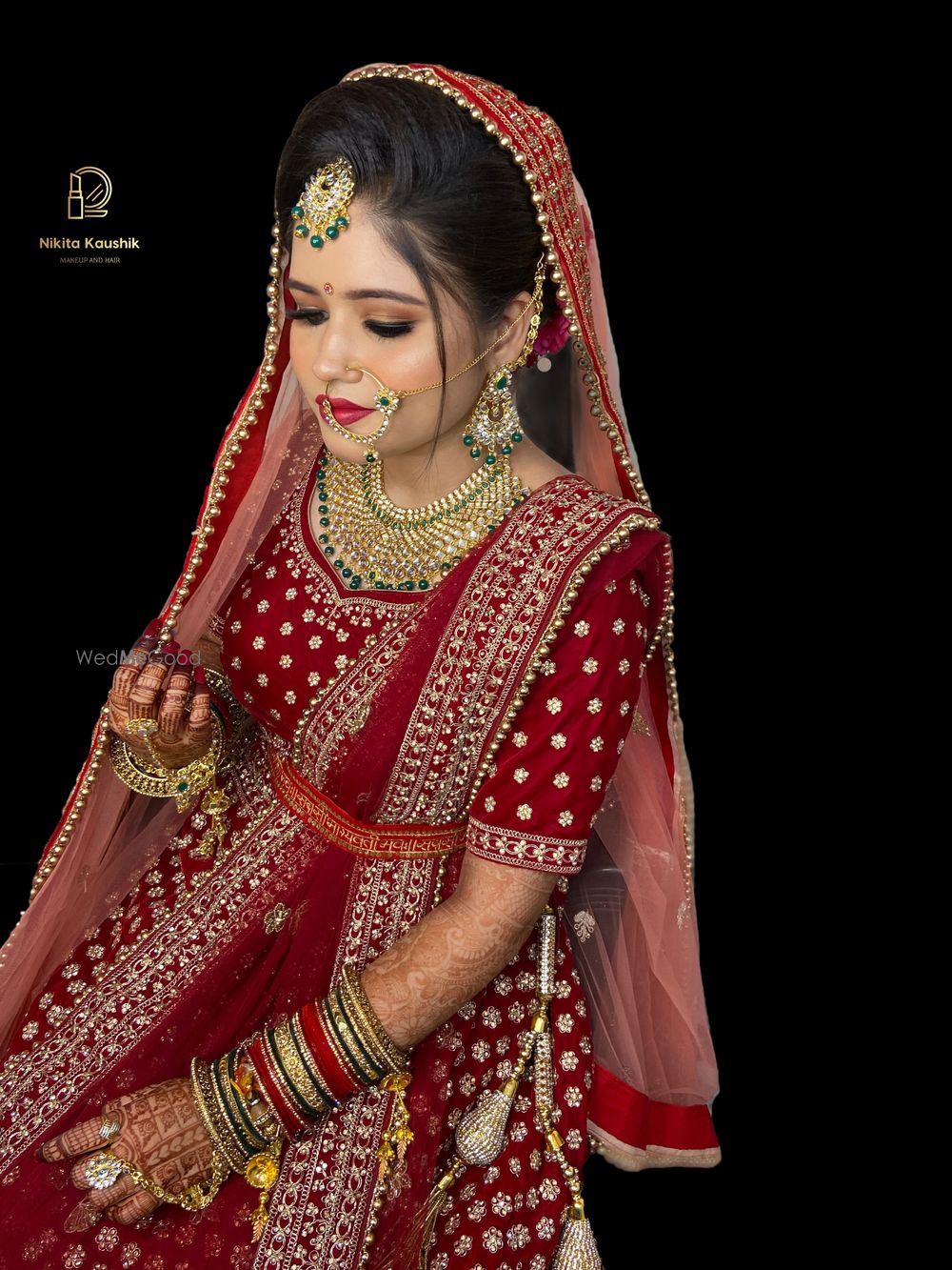 Photo From Bridal Engagement Reception Makeup - By Nikita Kaushik Makeovers
