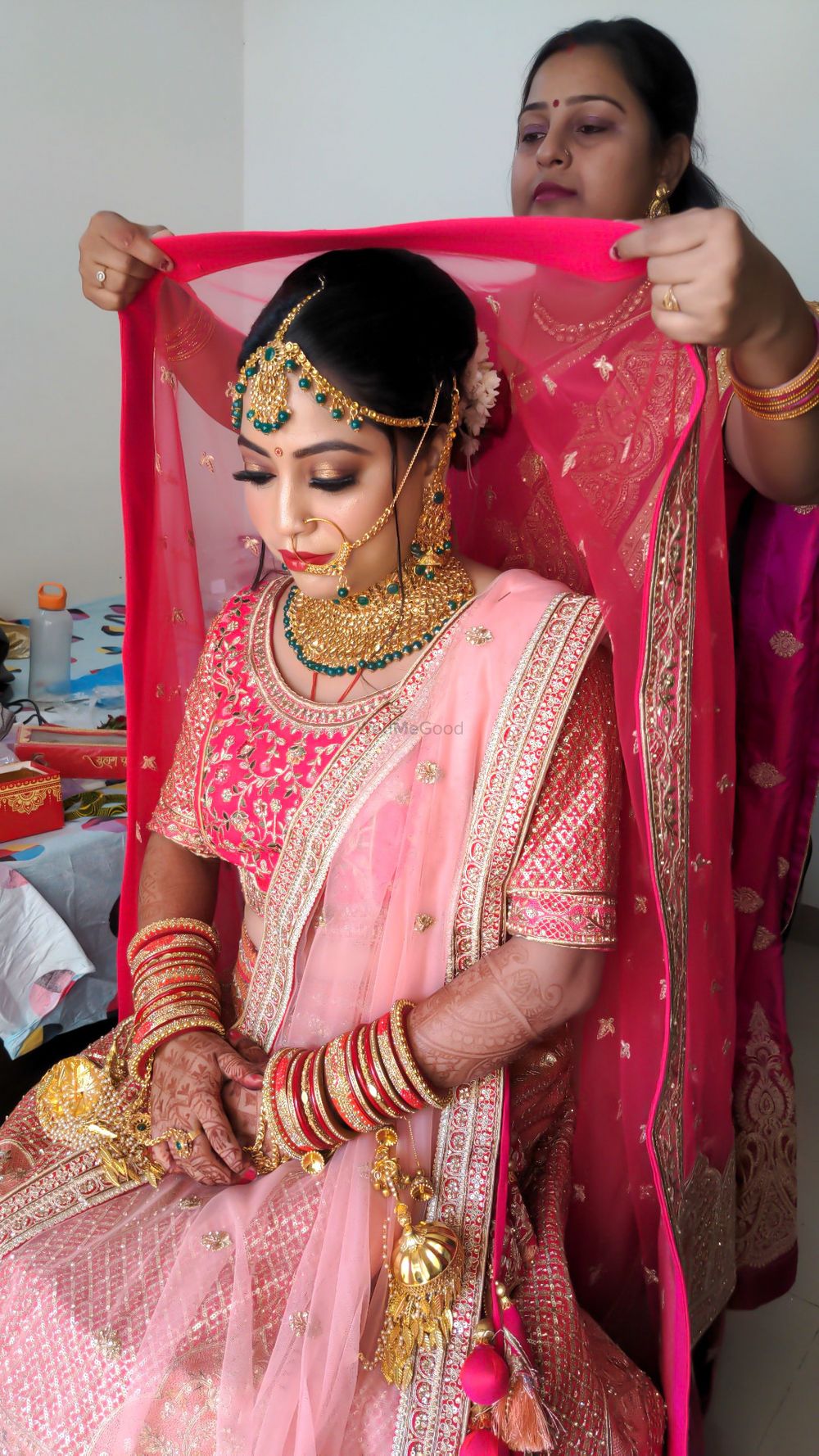 Photo From Bridal Engagement Reception Makeup - By Nikita Kaushik Makeovers