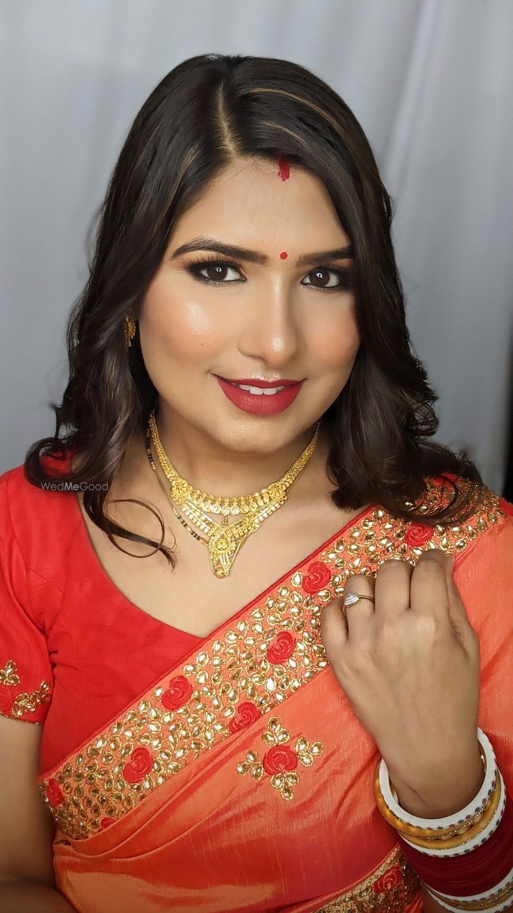 Photo From Bridal Engagement Reception Makeup - By Nikita Kaushik Makeovers