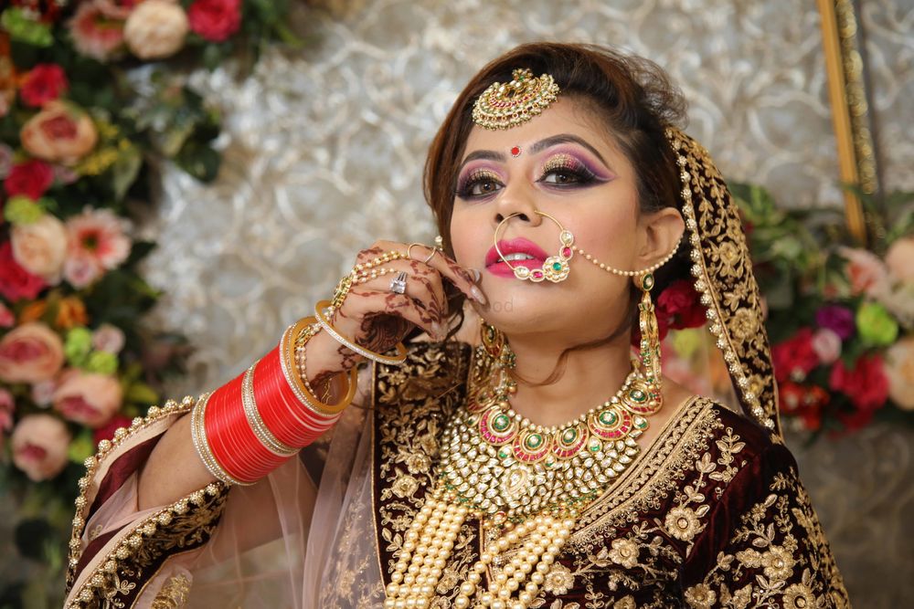 Photo From Wedding look of Komal - By Face Artistry by Seema