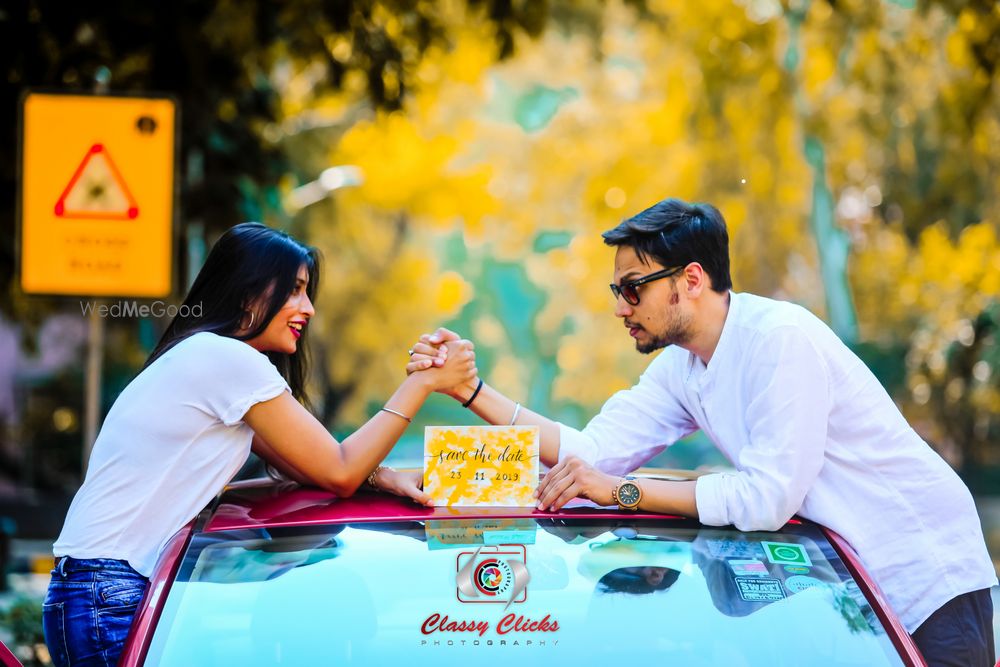 Photo From Pre Wedding of ANKUR & SAKSHI - By Classy Clicks Photography