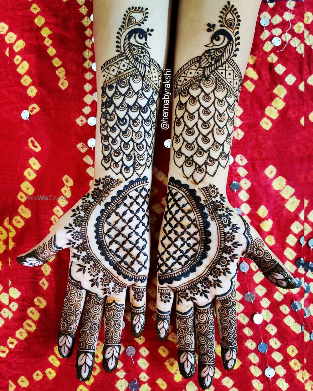 Photo From Ashwini's Bridal - By Henna by Rakshi