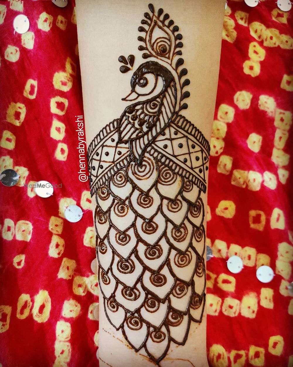 Photo From Ashwini's Bridal - By Henna by Rakshi