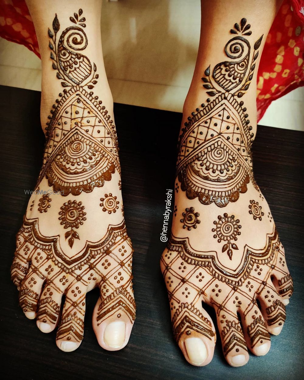 Photo From Ashwini's Bridal - By Henna by Rakshi