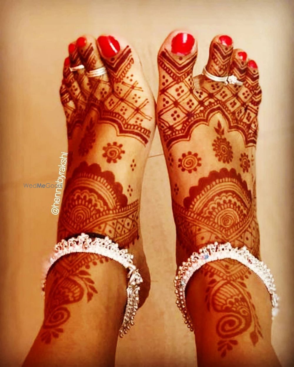 Photo From Ashwini's Bridal - By Henna by Rakshi