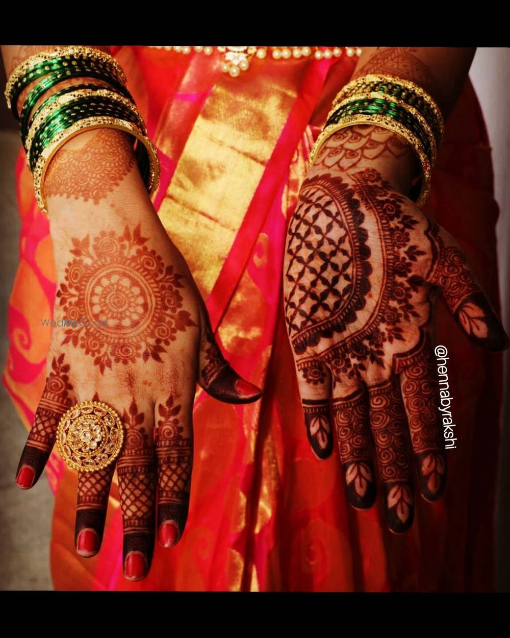 Photo From Ashwini's Bridal - By Henna by Rakshi