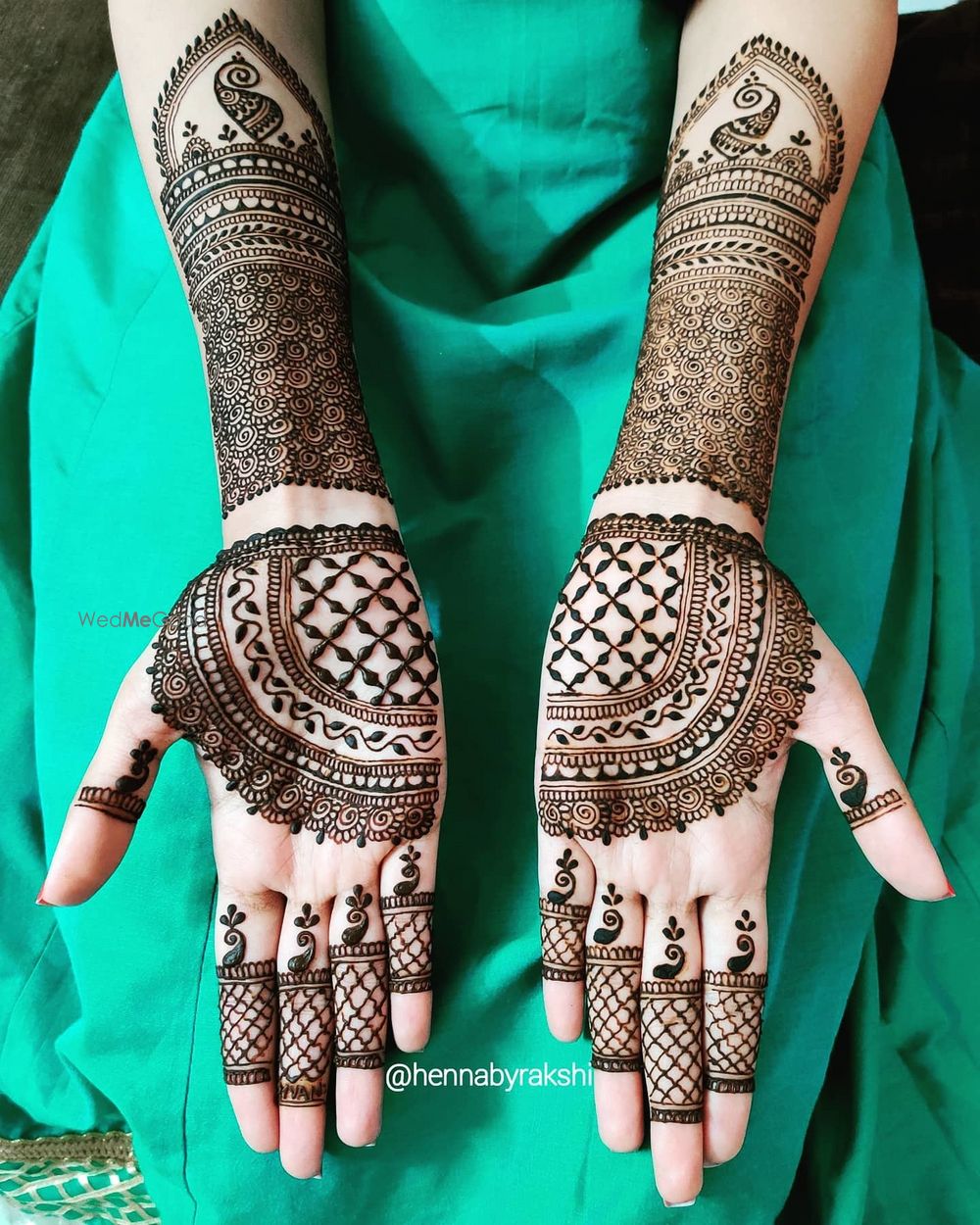 Photo From Vandana's Bridal - By Henna by Rakshi