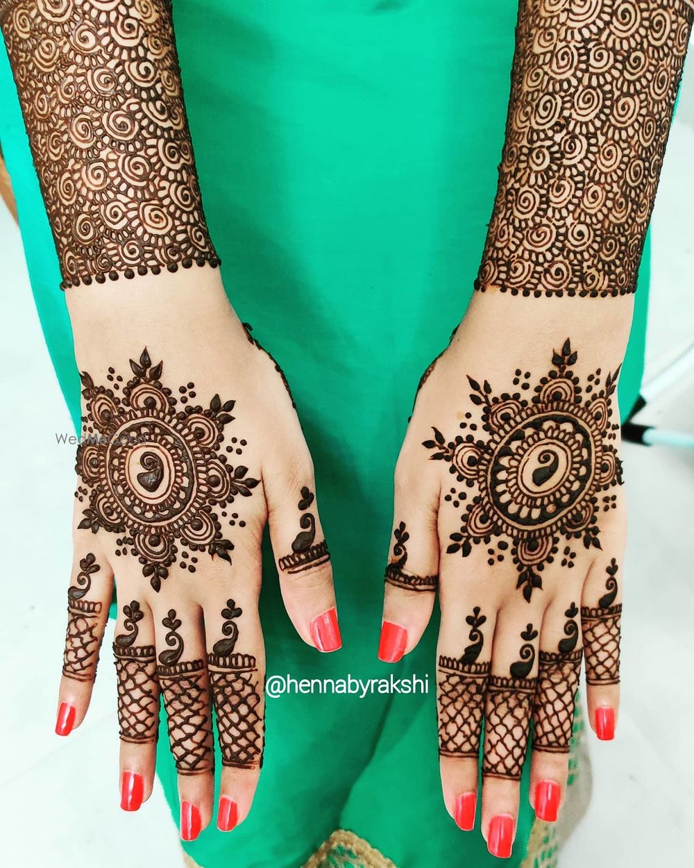 Photo From Vandana's Bridal - By Henna by Rakshi