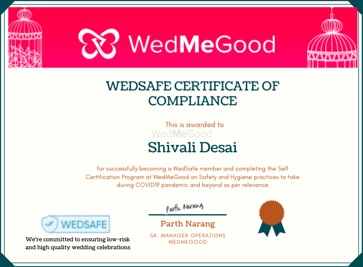 Photo From WedSafe - By Shivali Desai