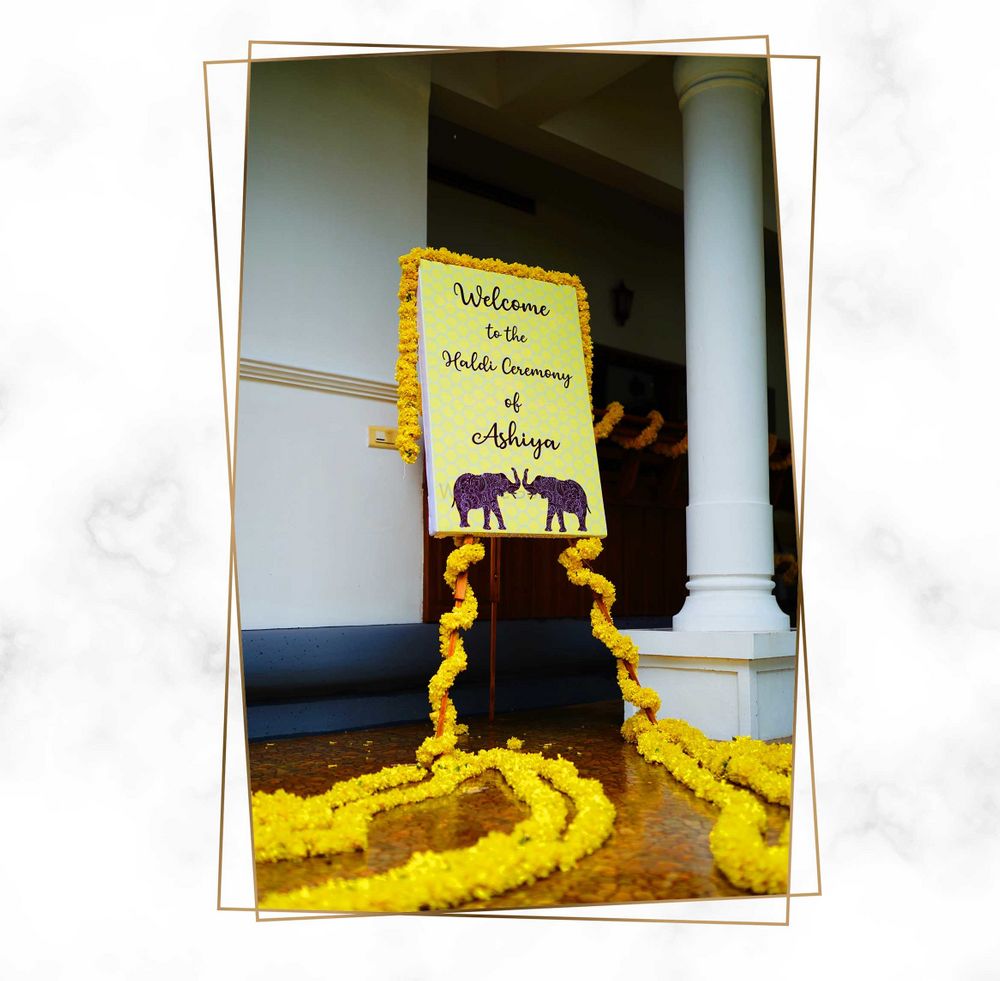 Photo From Ashiya's Haldi - By Giant Events India LLP