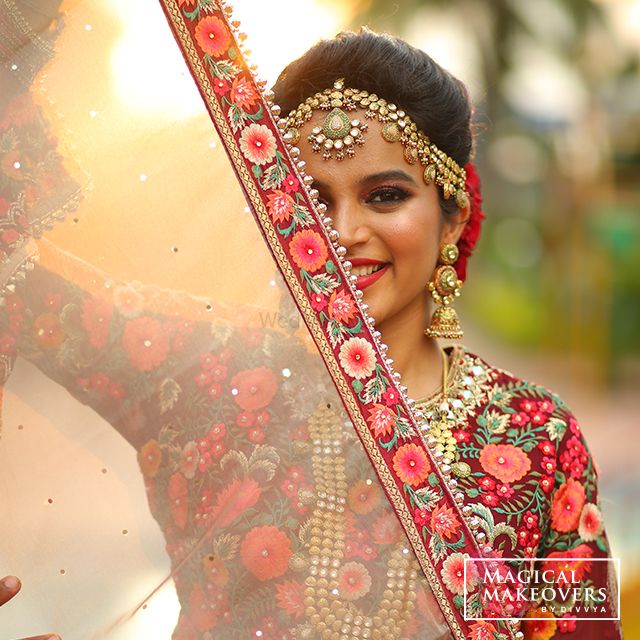 Photo From Bride In Red - By Magical Makeovers by Divvya