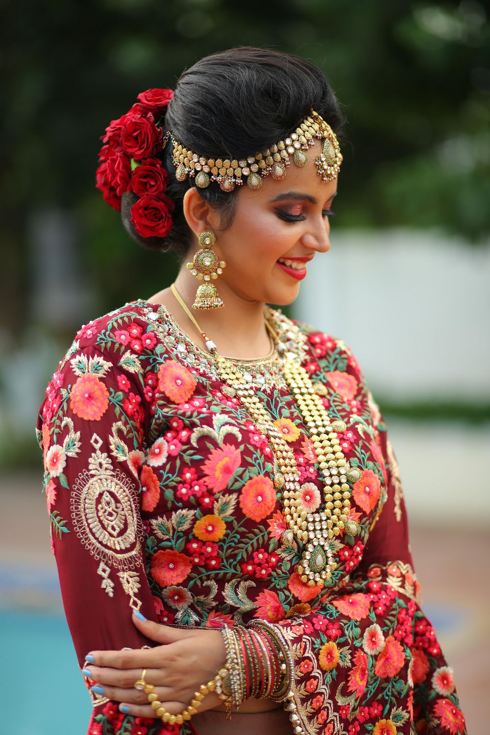 Photo From Bride In Red - By Magical Makeovers by Divvya