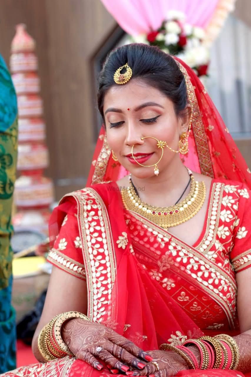 Photo From Gujarati/ Marwadi Bride - By Magical Makeovers by Divvya