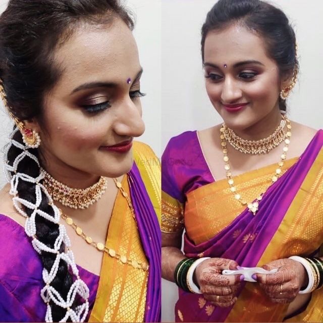 Photo From Surbhi all dolled up for her wedding & reception - By Glitz Poonam