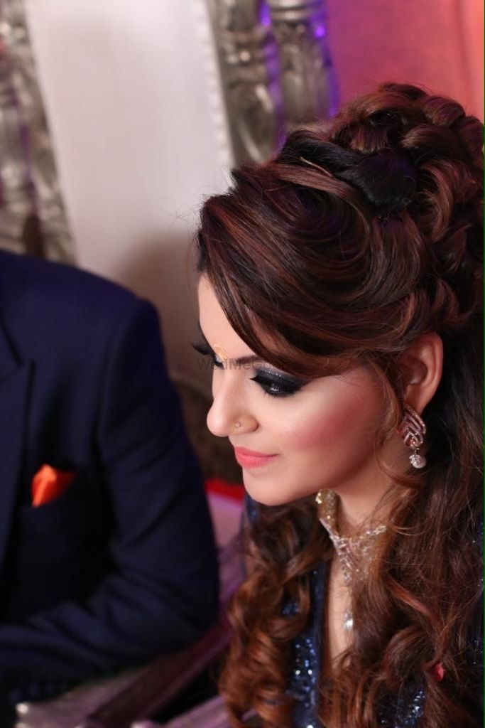 Photo From Bride Aneesha Engagement  - By Makeup by Twinkle Jain