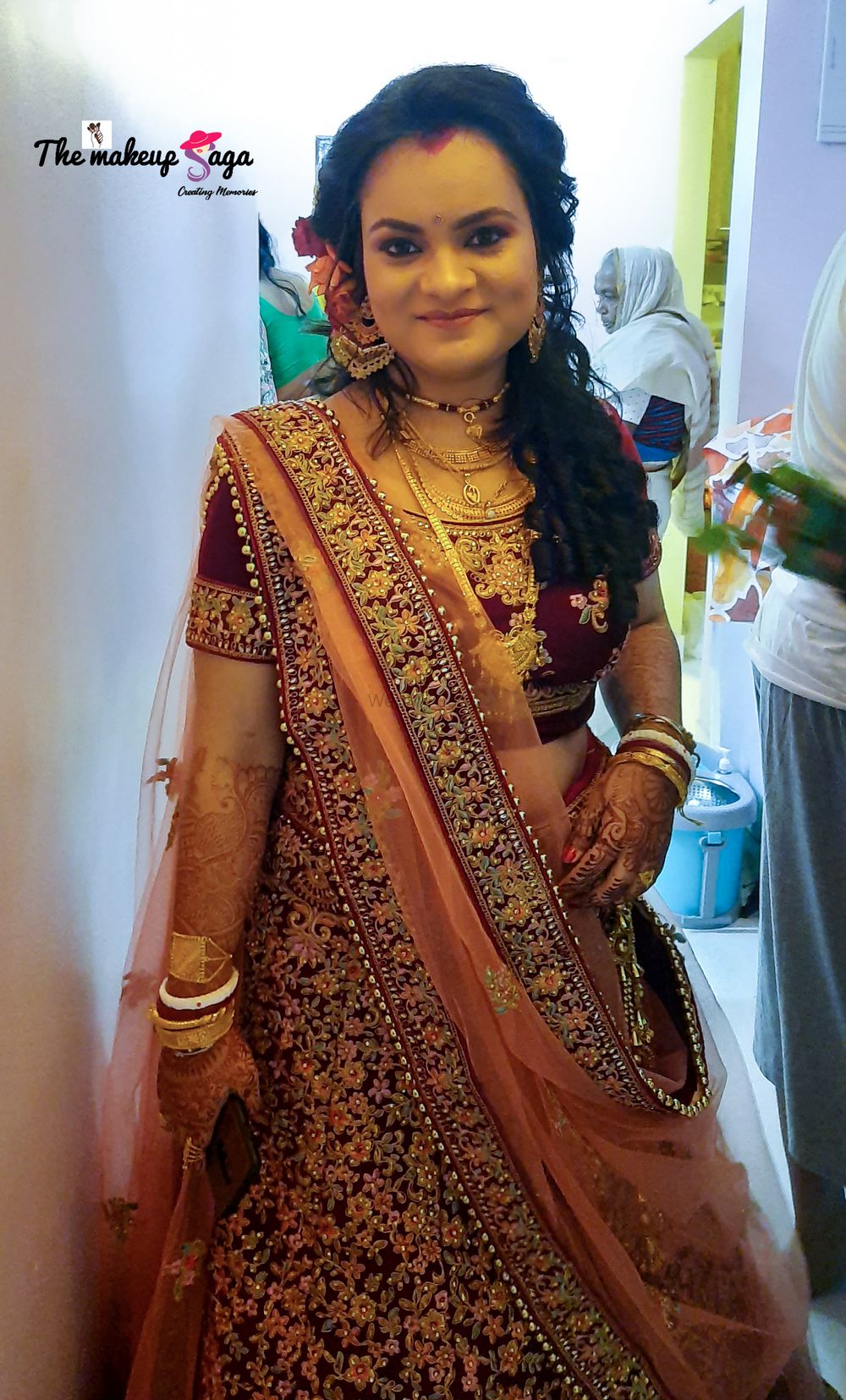 Photo From Bengali Reception Look - By The Makeup Saga