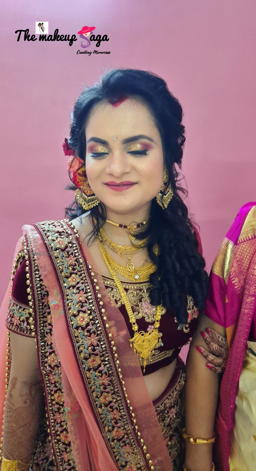 Photo From Bengali Reception Look - By The Makeup Saga