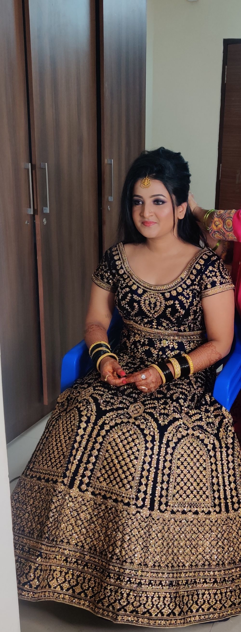 Photo From Madhavi's Reception - By Makeup by Ranjitha