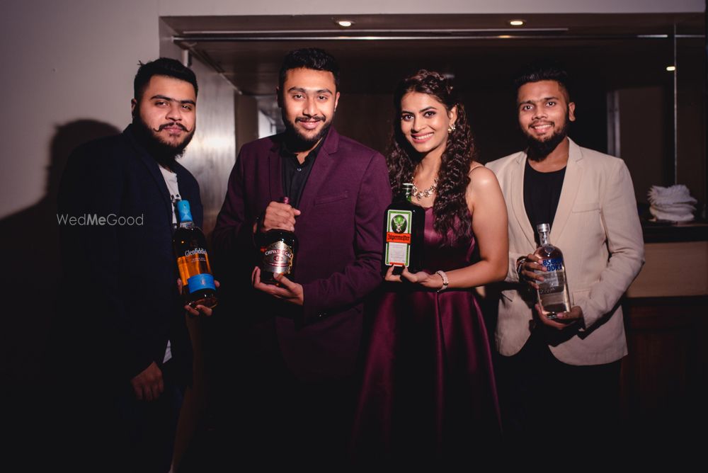 Photo From Kaushil & Kshama Cocktail Party - By PixElation