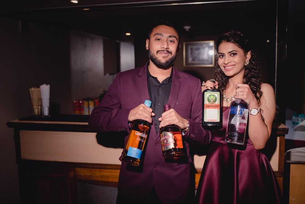 Photo From Kaushil & Kshama Cocktail Party - By PixElation