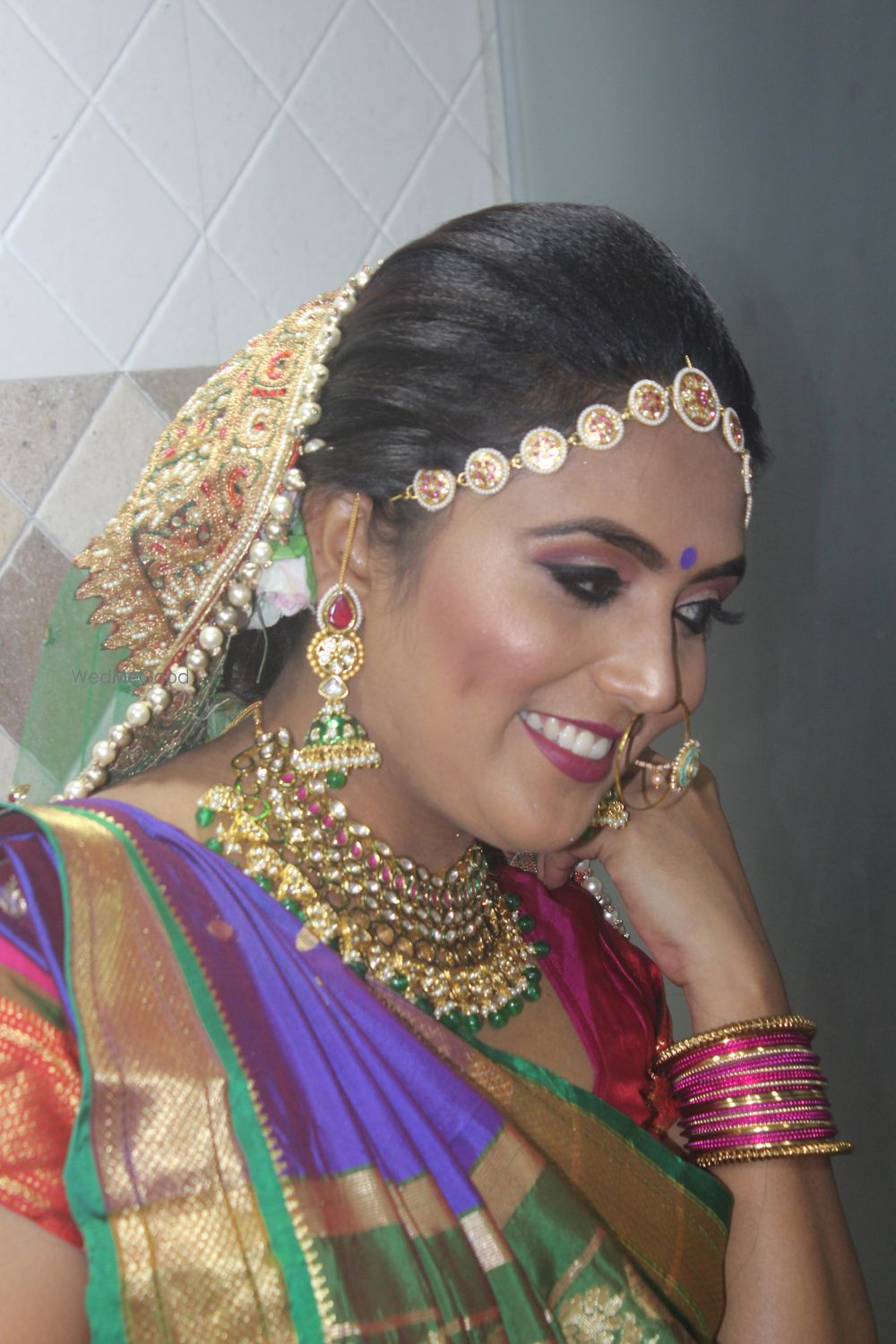 Photo From Maharashtrian and Gujarati Look - By Sunita Bridal Studio