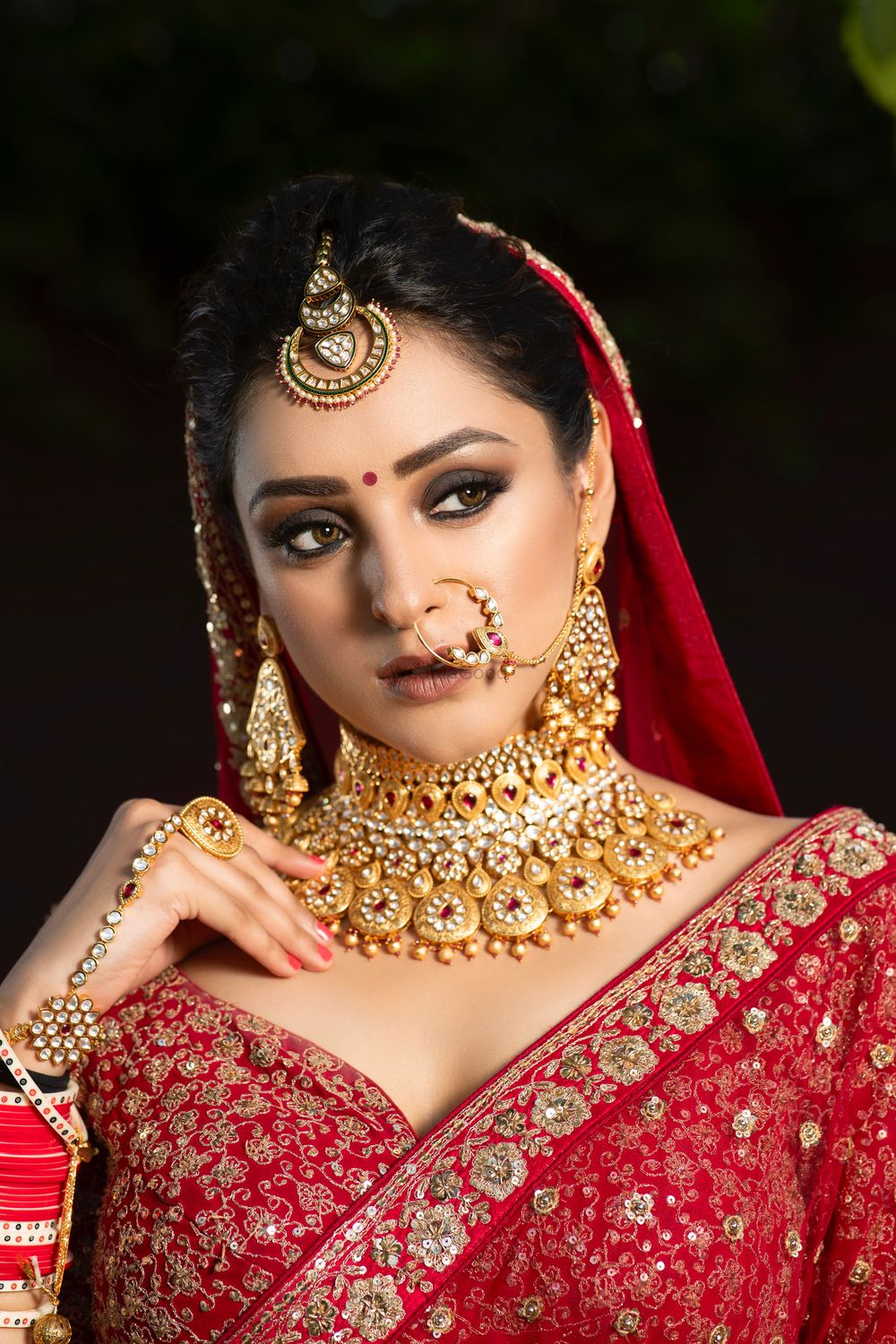 Photo From Bride in red - By Gunjan Dipak Makeovers