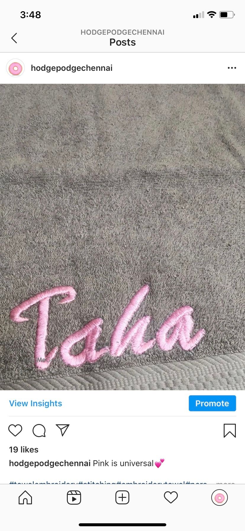 Photo From Customised towels ✨ - By Hodgepodge