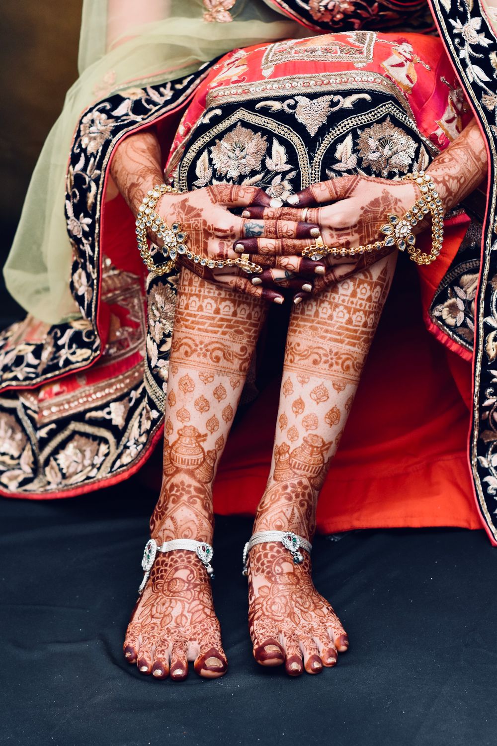 Photo From Rashmi Simlai's Bridal Mehndi - By Pushpa Mehndi Arts