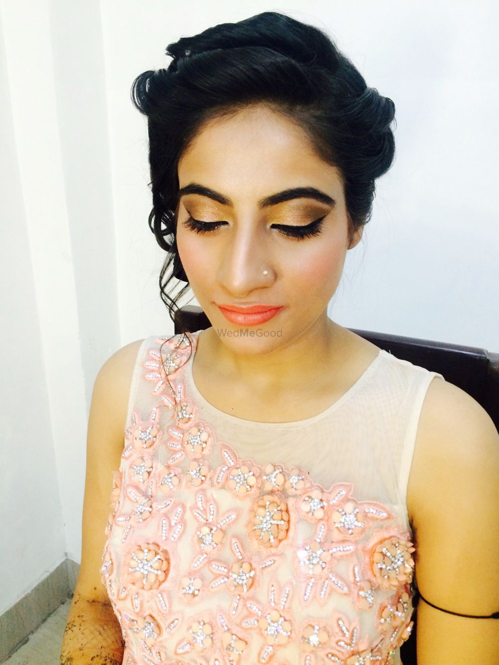 Photo From Priya's  Engagement - By Astha Khanna - Makeup Artist