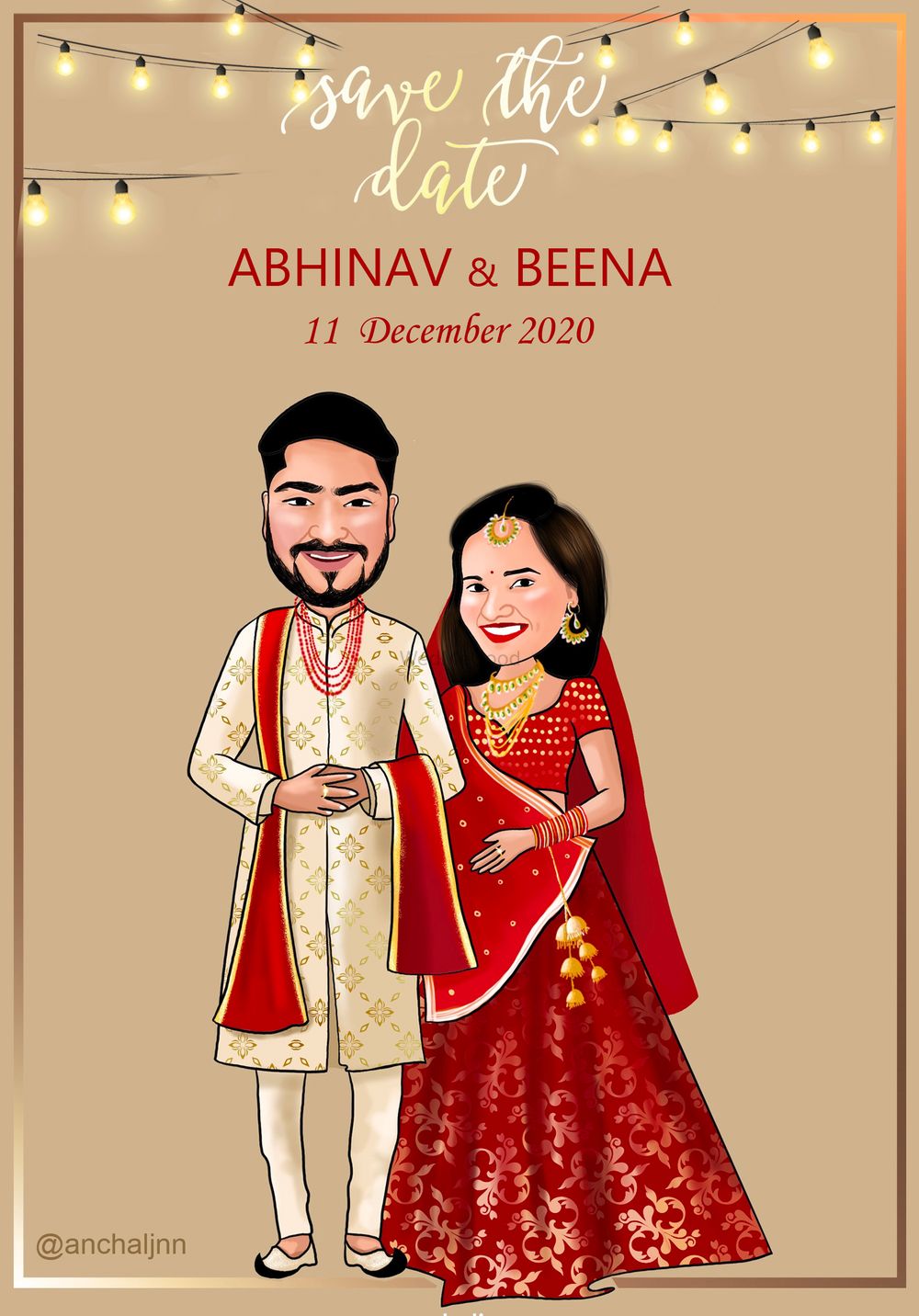 Photo From Save the Dates - By Anchal Jain